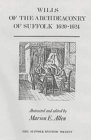 Wills of the Archdeaconry of Sudbury, 1620-1624 