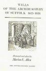 Wills of the Archdeaconry of Sudbury, 1625-1626  