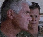 Col. Kelly and 1st Lt. Bobby Griffin